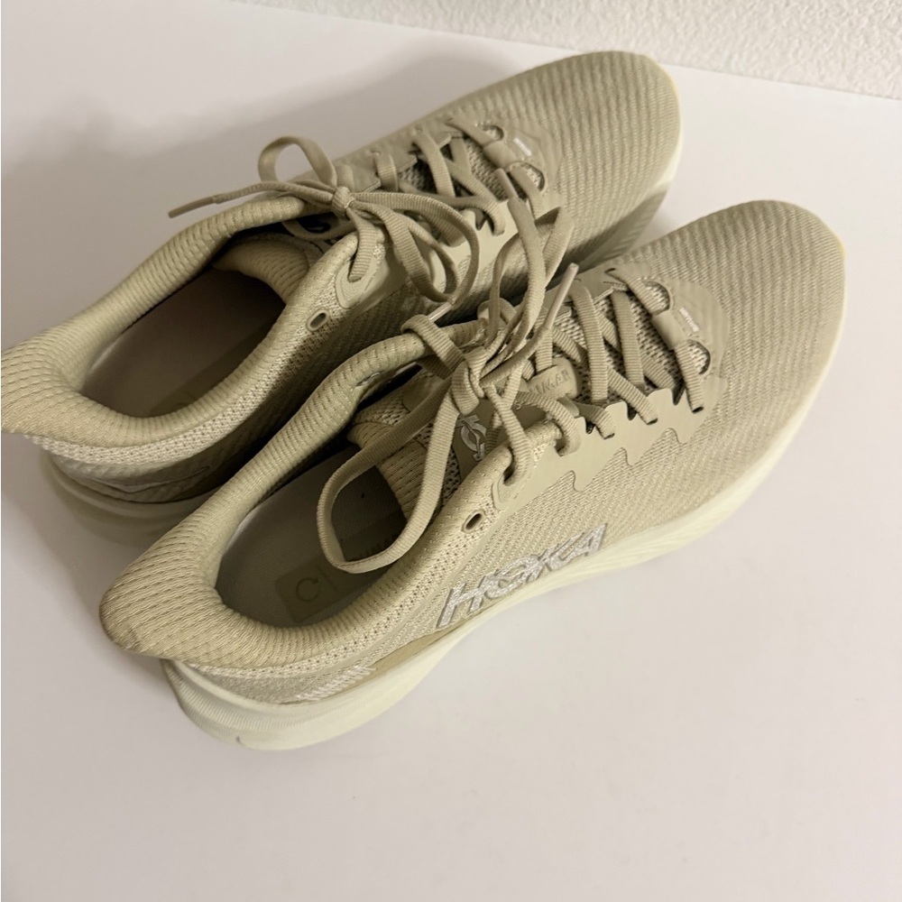 Hoka M Solimar Mens Size 9 D 1123074 ORF Shoes Sneakers Authentic Oyster - Picture 3 of 11